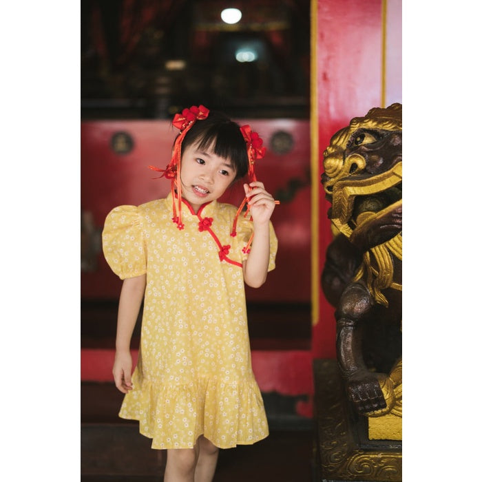 BOHOPANNA - RYOKO DRESS - Baju Imlek Anak Perempuan CNY Chinese New Year