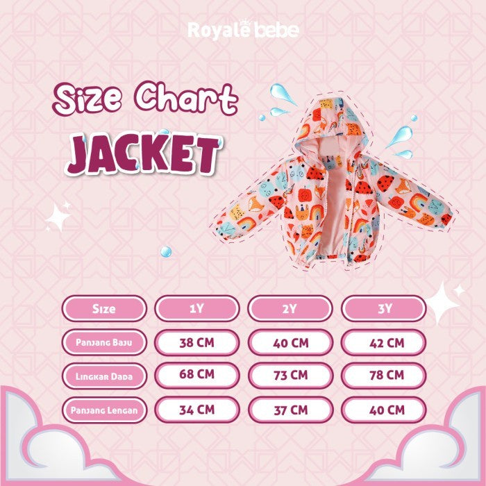 Royale Bebe - Jacket Anak (Kids Jacket) Jaket Parasut Outdoor