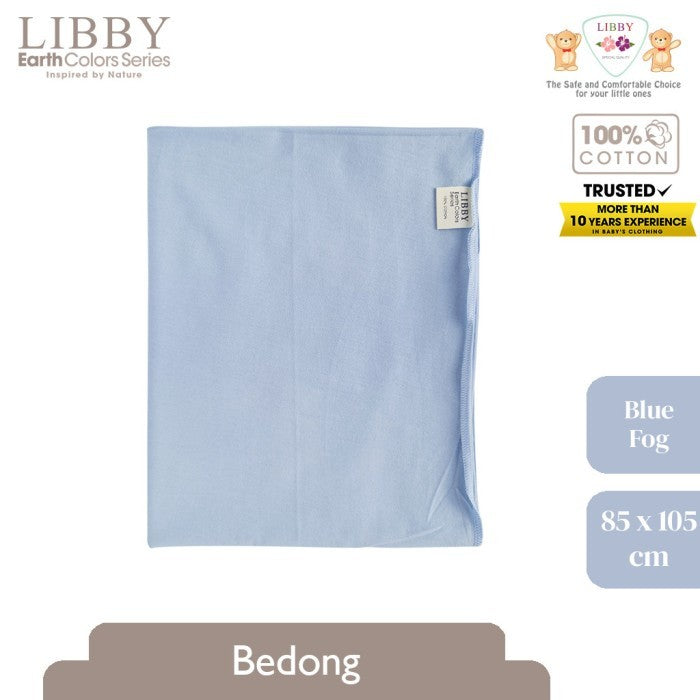 LIBBY 1 pcs Bedong Earth Colour ( 1 pcs/pack) Swaddle Comfy