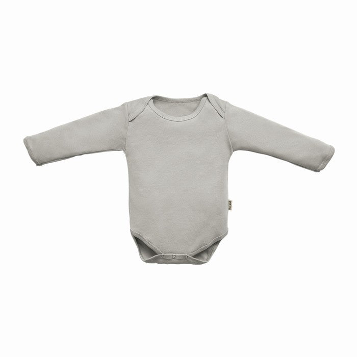 Nice Kids Baby Long Sleeve Bodysuit Baju Bayi Bodysuit Solid Color