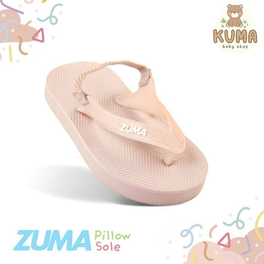 Zuma Baby Classic 8 Blush Nude, Sandal Jepit Bayi Karet