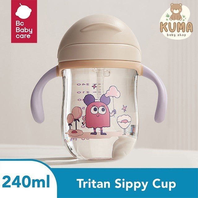 BC BABYCARE SIPPY CUP TRITAN 240ML BOTOL MINUM SEDOTAN ANAK BAYI