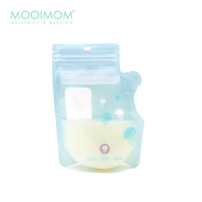 MOOIMOM Breastmilk Storage Bags Temperature Sensor Kantong ASI 250ml