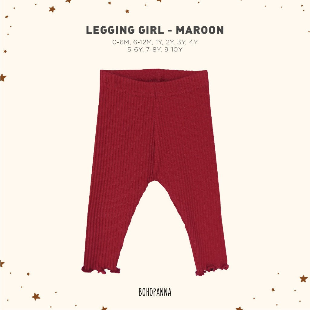 BOHOPANNA - LEGGING GIRL - Celana Panjang Anak Perempuan