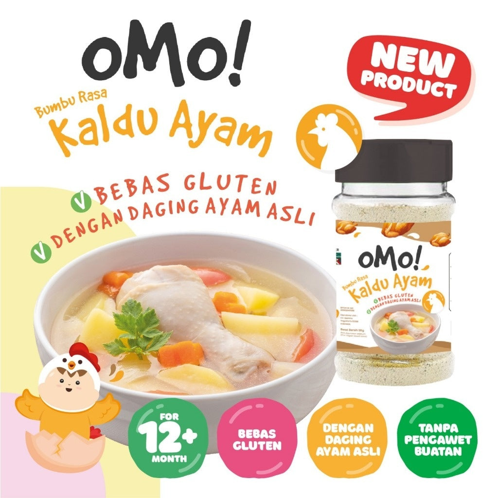 [NEW] OMO! KALDU SAPI (BEEF) / Ayam (Chicken) Mpasi Bebas Gluten Tanpa MSG