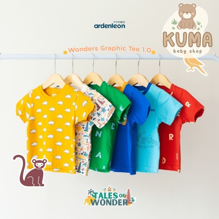 Ardenleon Kaos Anak Wonders Graphic Tee 1.0