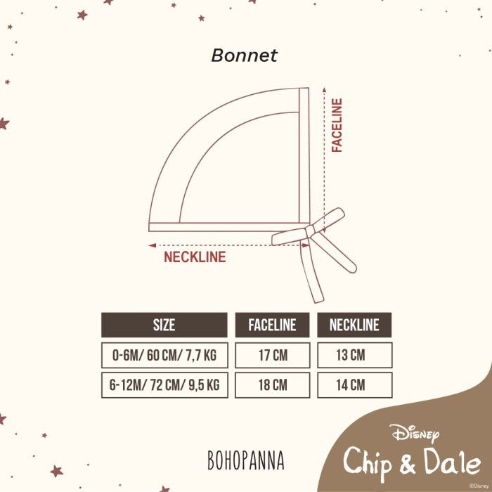 BOHOPANNA - BONNET DISNEY - TOPI BAYI