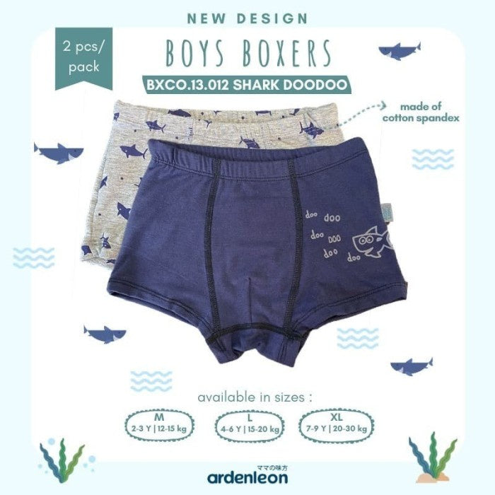 ARDENLEON Celana Dalam Anak Laki-Laki Boys Boxers (2 pcs)
