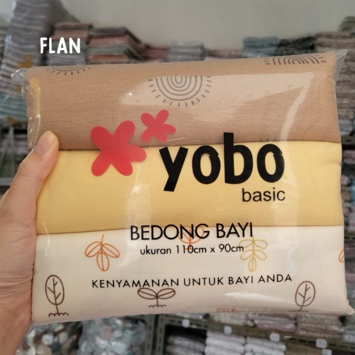 MIXED PACK YOBO Baby Swaddle Wraps Set of 3 | BEDONG BAYI x 3pcs NEW
