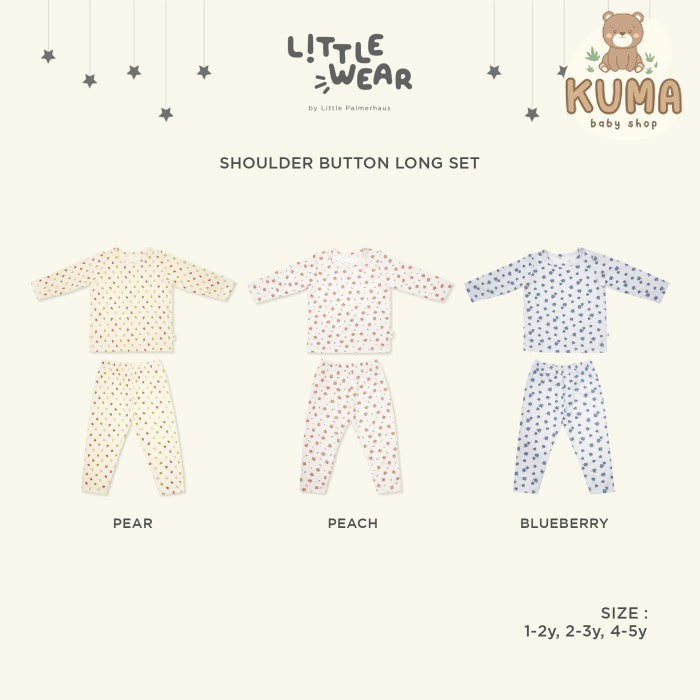 Baju Anak - Little Palmerhaus Little Wear Shoulder Long Set 19.0