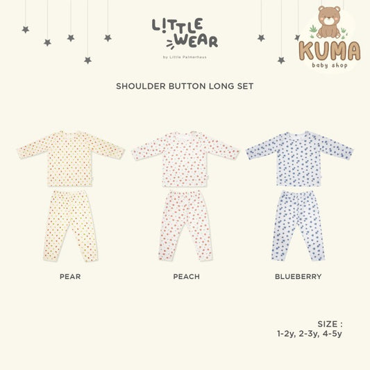 Baju Anak - Little Palmerhaus Little Wear Shoulder Long Set 19.0