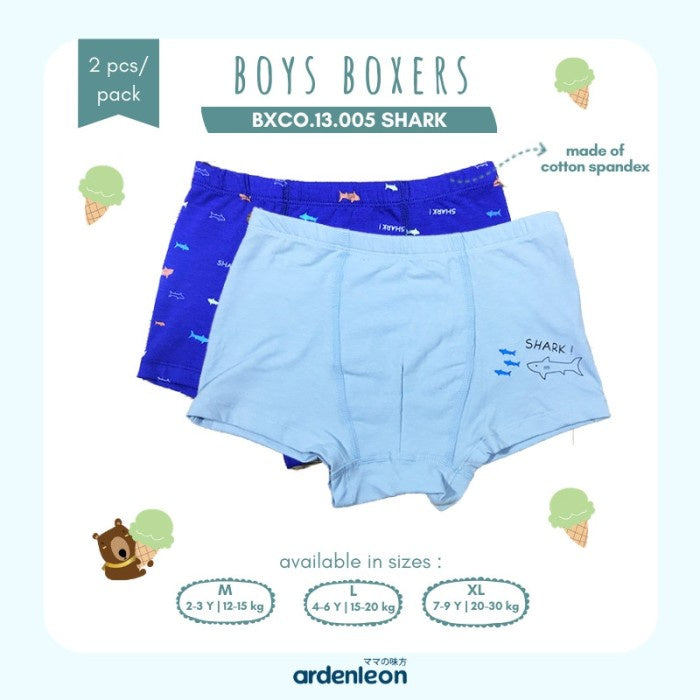 ARDENLEON Celana Dalam Anak Laki-Laki Boys Boxers (2 pcs)