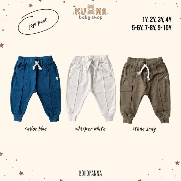 BOHOPANNA - JOJO PANT - Celana Anak Laki-Laki