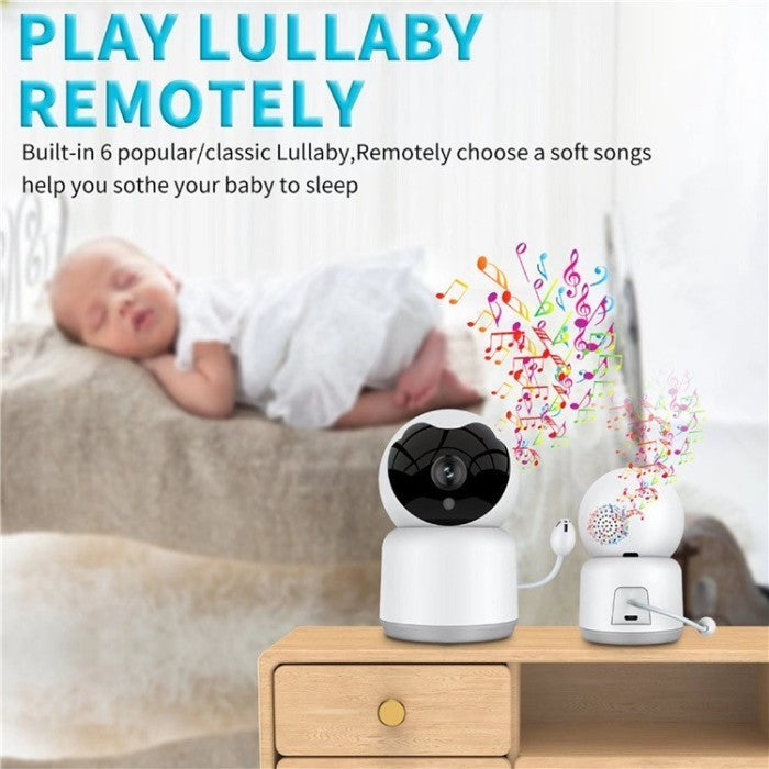 BM100 Smart Ip Camera Video WiFI Baby Monitor with TUYA Apps & 360 PTZ