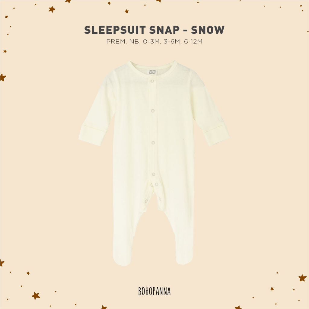 BOHOPANNA - SLEEPSUIT SNAP - Baju Tidur Anak BP2381