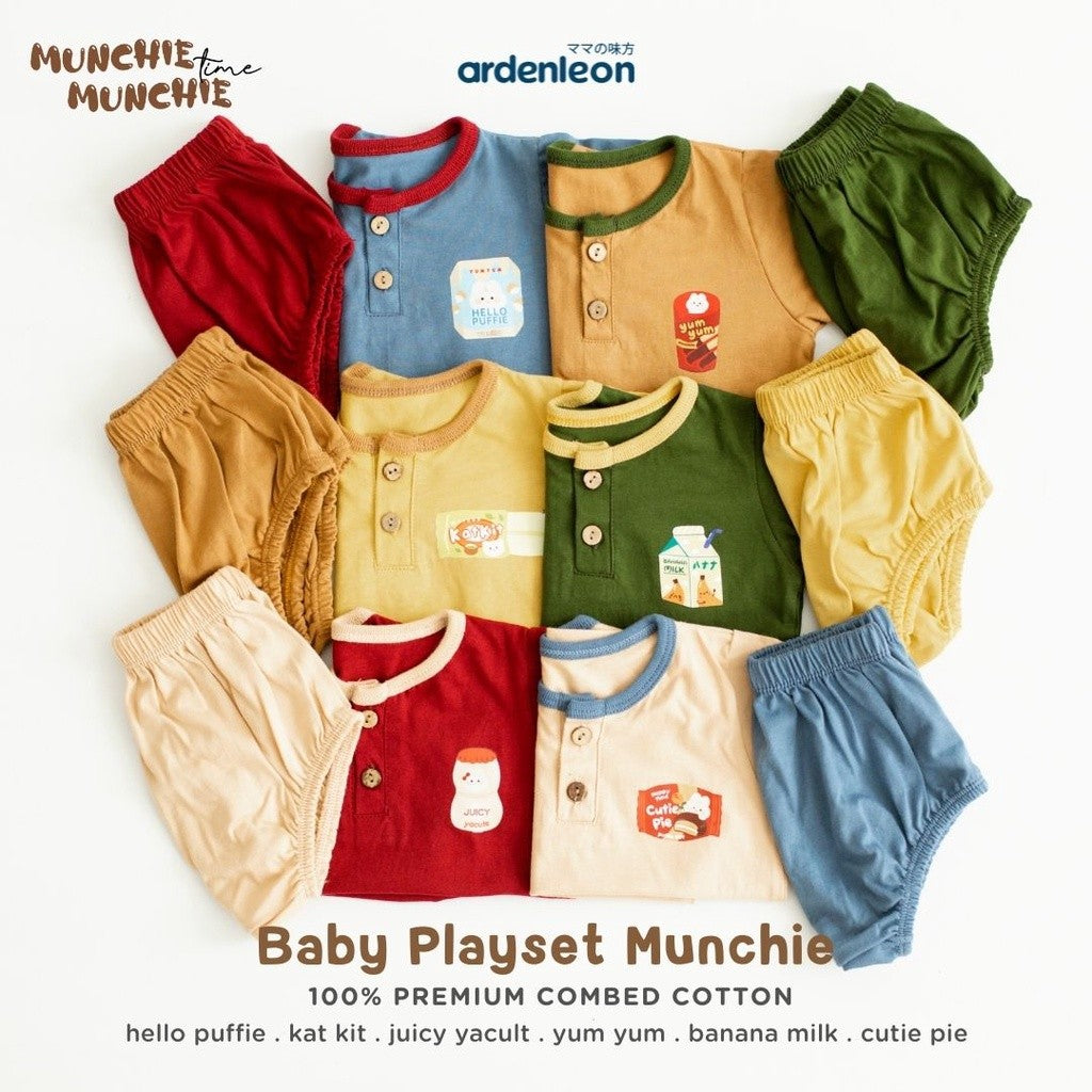 ARDENLEON Baby Munchie Playset Setelan Bayi