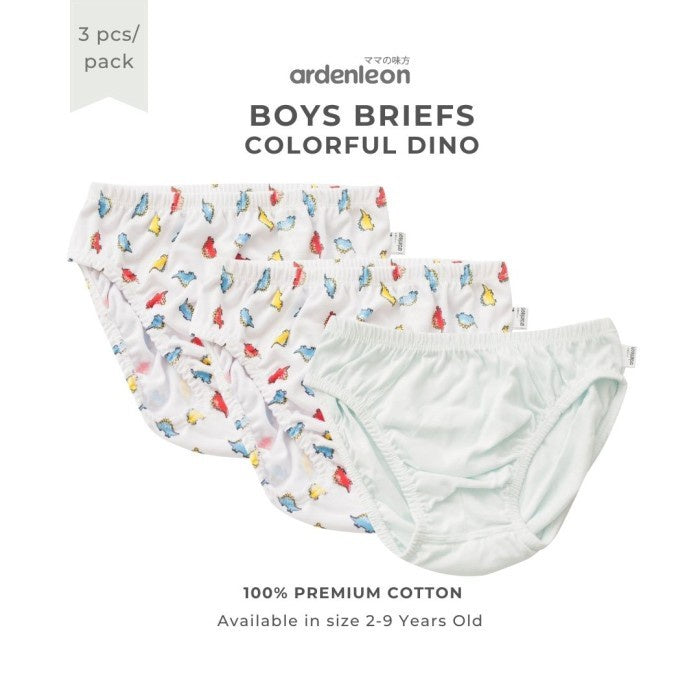 Ardenleon Boys Briefs 3pcs Celana Dalam Anak Laki