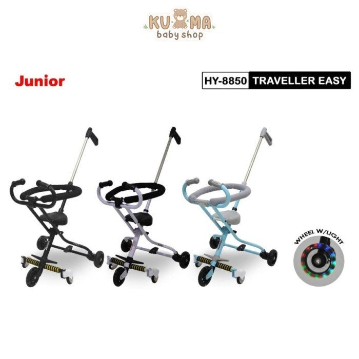 Junior traveller easy HY 8850/ stroller alat bantu bawa bayi