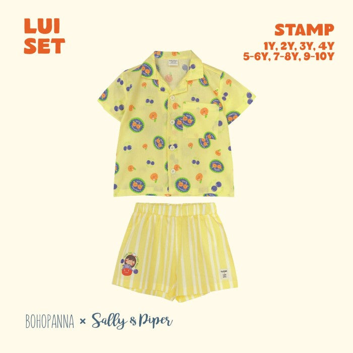 BOHOPANNA - BOHOPANNA X SALLY & PIPER - LUI SET - Setelan Anak