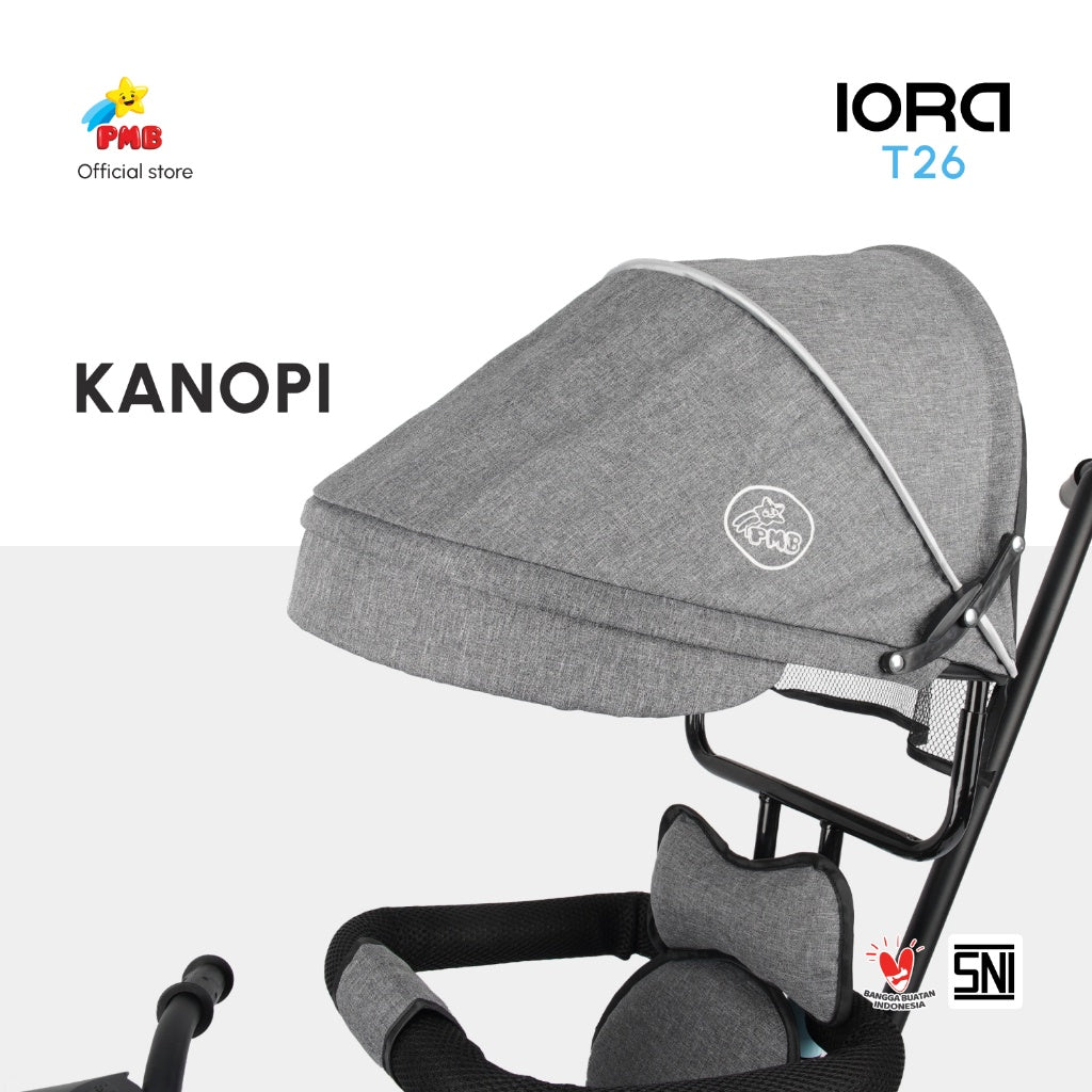 Sepeda Roda Tiga IORA Tricycle T26 – PMB Toys