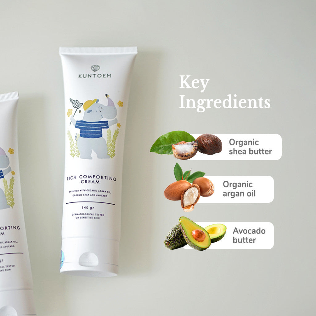 Kuntoem Rich Comforting Cream Pelembab Kulit Anak Bayi