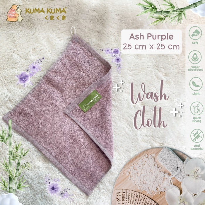 Washcloth by Kuma Kuma Handuk Mandi Bayi Kecil 4pcs