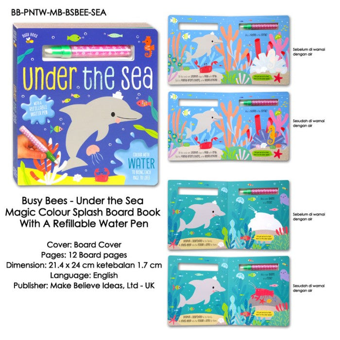 Busy Bees - Rainbow Bugs / Under the Sea Magic Colour Splash