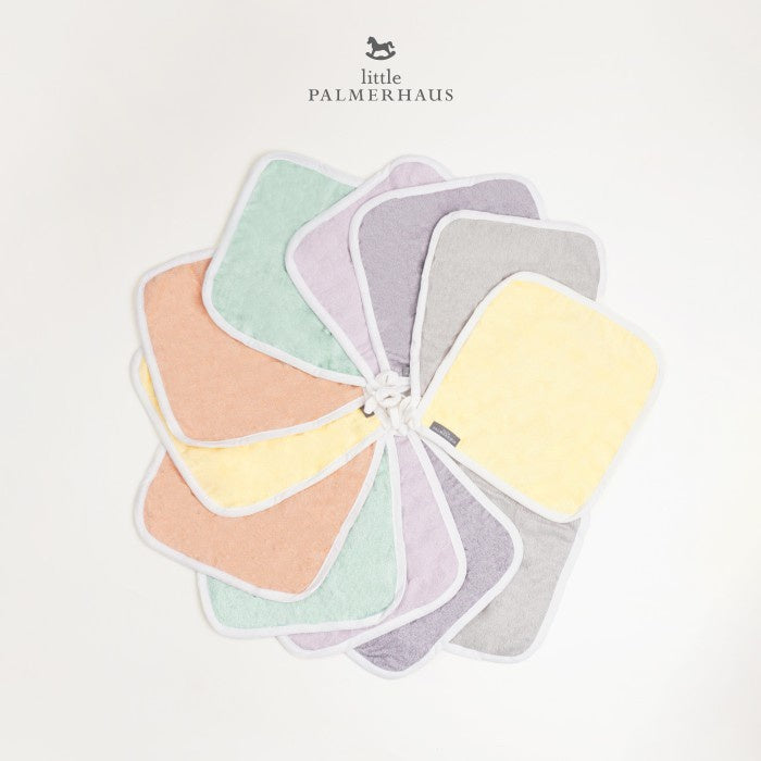 Little Palmerhaus - Bam & Boo Bamboo Washcloth Set Of 4 5.0