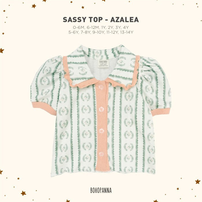 BOHOPANNA - SASSY TOP - ATASAN ANAK PEREMPUAN 4