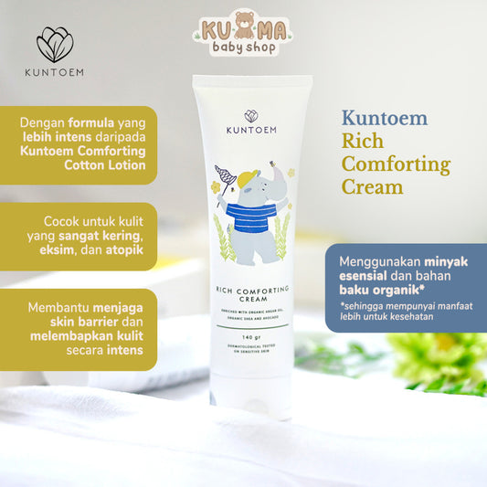 Kuntoem Rich Comforting Cream Pelembab Kulit Anak Bayi