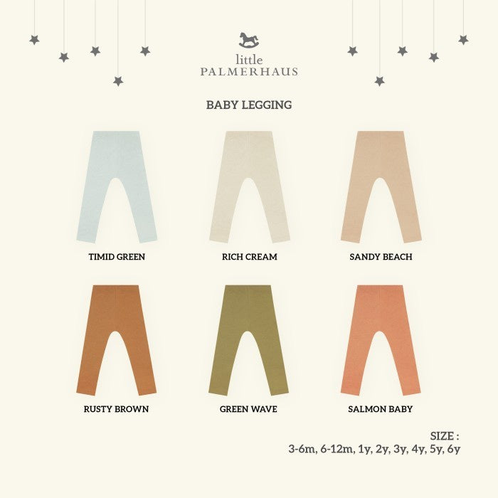 Little Palmerhaus - Baby Legging (Legging Bayi/Anak) 0-2 Tahun 4.0