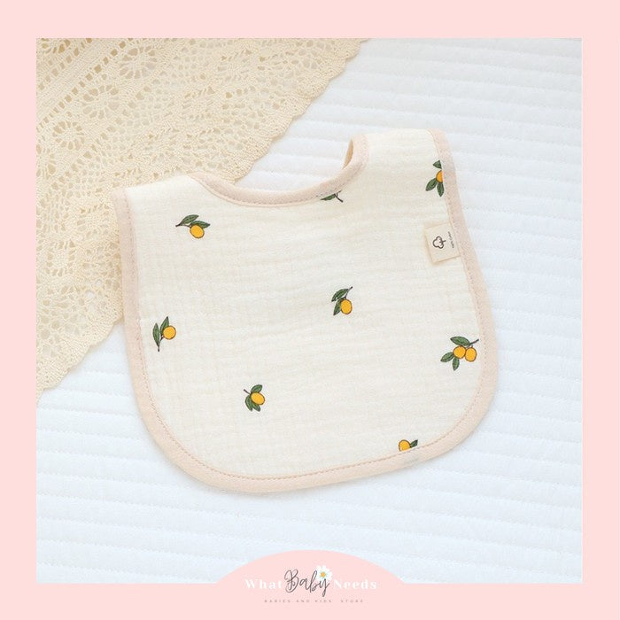 Mia Cloth Bib / Celemek Kain Anak Bayi / Baby Slabber