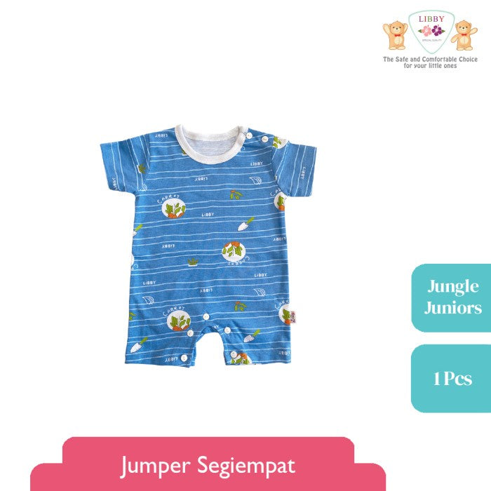 LIBBY Jungle Juniors Motif Baju Kodok Segiempat (1 pcs)