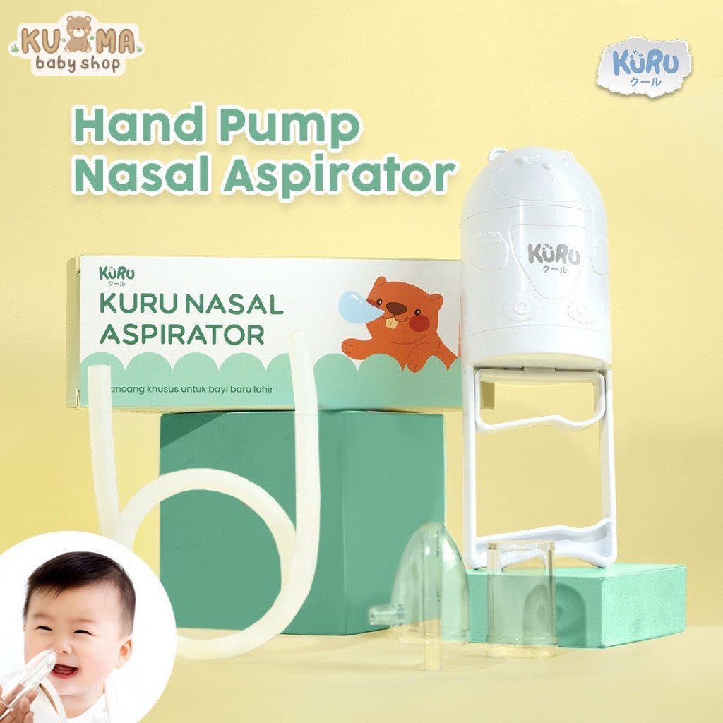 Kuru Baby Nasal Aspirator Hand Pump | Alat Penyedot Ingus Bayi Manual