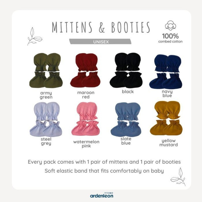 ARDENLEON Mittens Booties 1.0 Sarung Tangan Kaki Anak Bayi