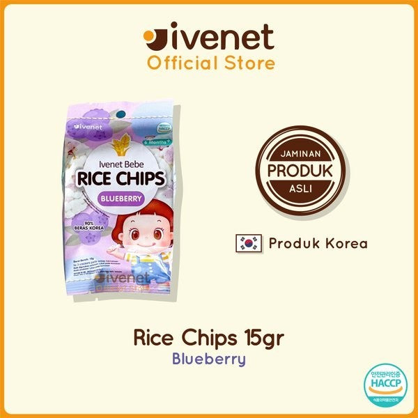 Ivenet Rice Chip - Snack Jajanan Cemilan Kerupuk Bayi dan Anak