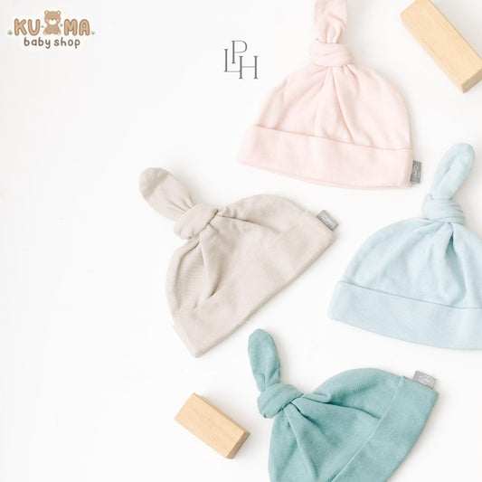Little Palmerhaus - Top Knot Baby Hat (Topi Bayi)