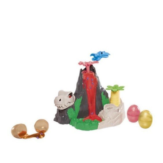 PlayDoh Slime Dino Crew Lava Bones Island Playset