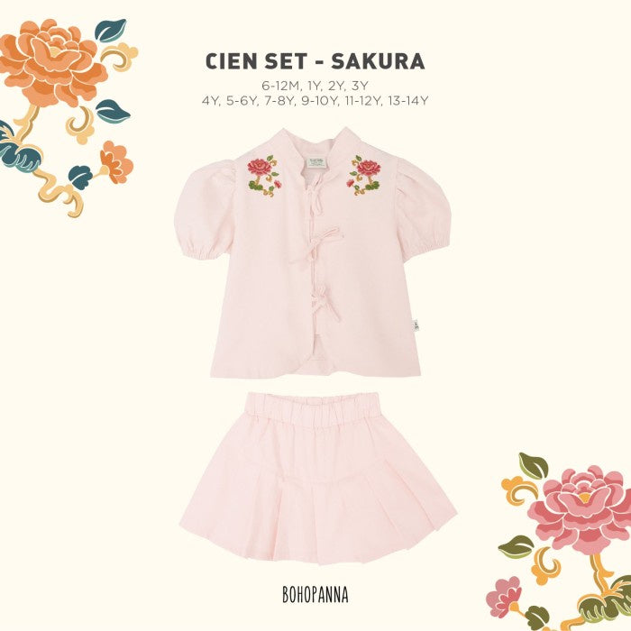 BOHOPANNA - CIEN SET - Baju Imlek Anak Perempuan CNY Chinese New Year