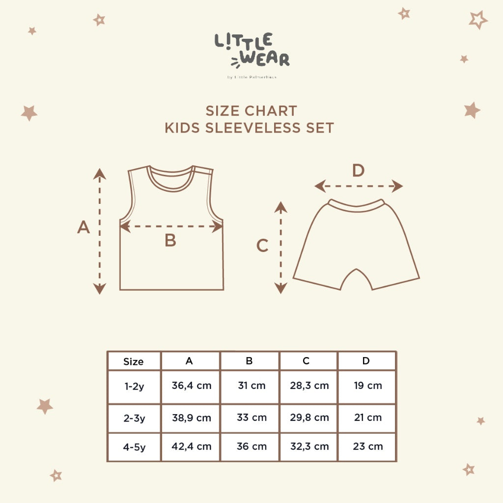 Little Palmerhaus - Little Wear Kids Sleeveless Set 20.0 (Setelan Anak)