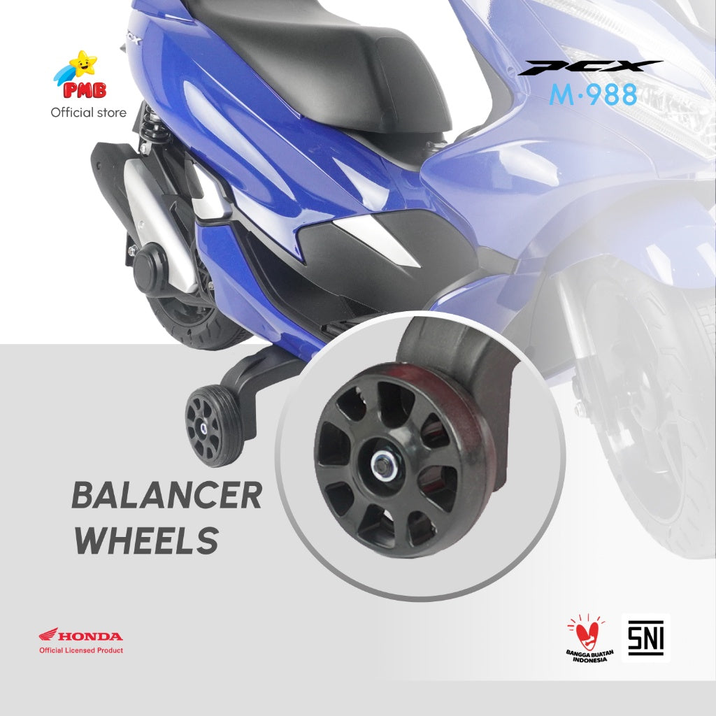 Mainan Anak Motor Aki Honda PCX M988 - PMB Toys