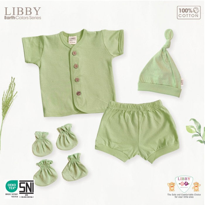 LIBBY Earth Topi Bulat Comfy Set (1 pcs/pack) Topi Bayi