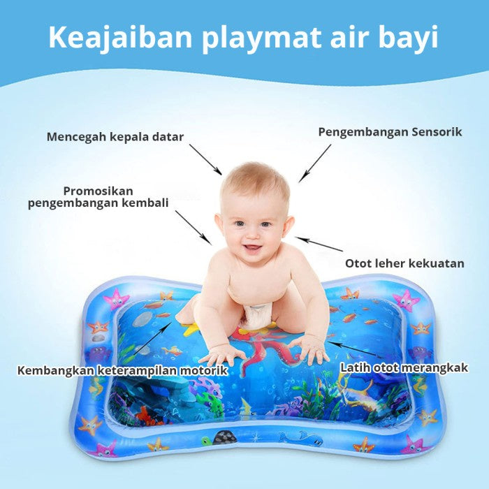 Tatajoy Baby Water Playmat Baby /Mainan Bayi Water Play Mat Inflatable