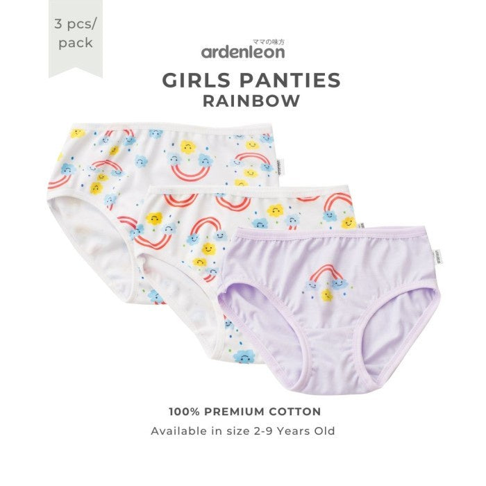 Ardenleon Girls Panties 2-9 Tahun Celana Dalam Anak Perempuan