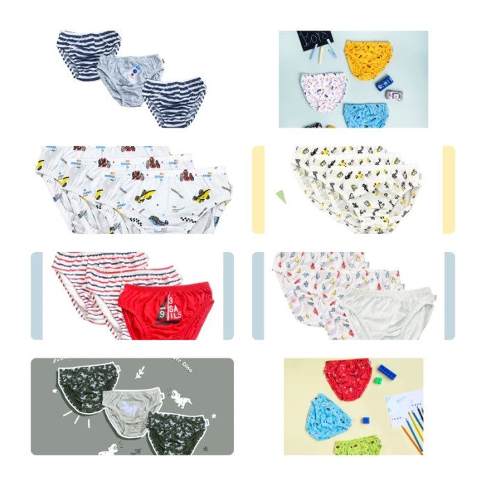 ARDENLEON Boys Briefs (3 pcs) Celana Dalam Anak laki laki