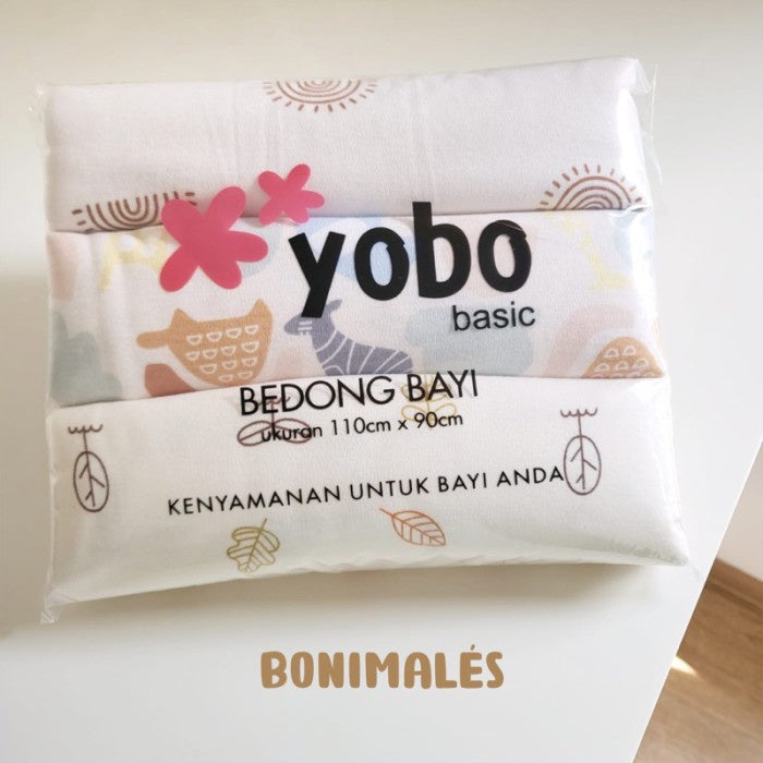 MIXED PACK YOBO Baby Swaddle Wraps Set of 3 | BEDONG BAYI x 3pcs NEW