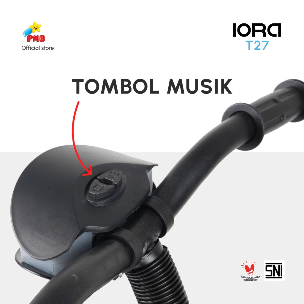 Sepeda Roda Tiga IORA Tricycle T27 – PMB Toys