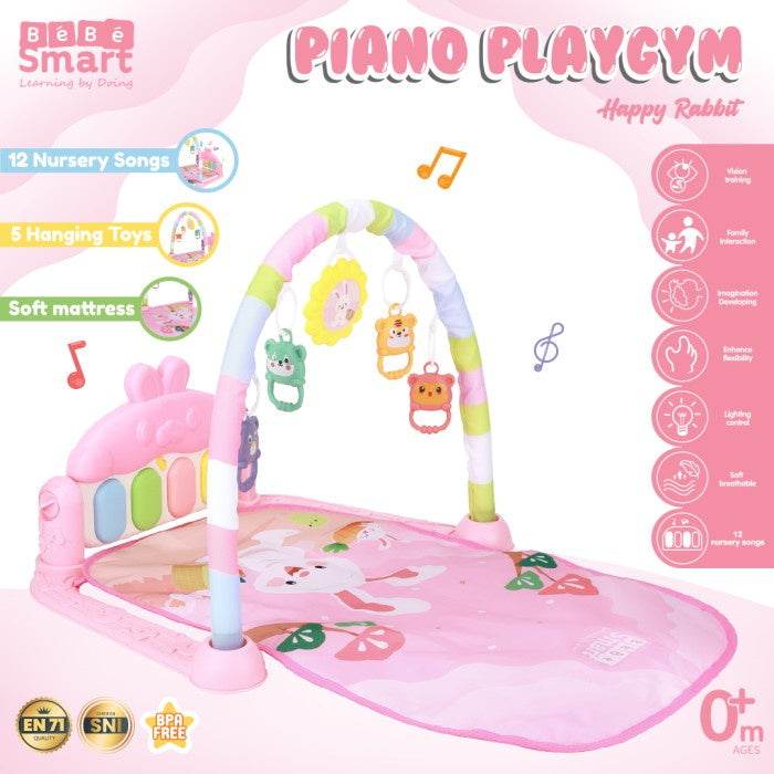Bebe Smart Bebesmart Piano Playgym Alas Bermain Anak