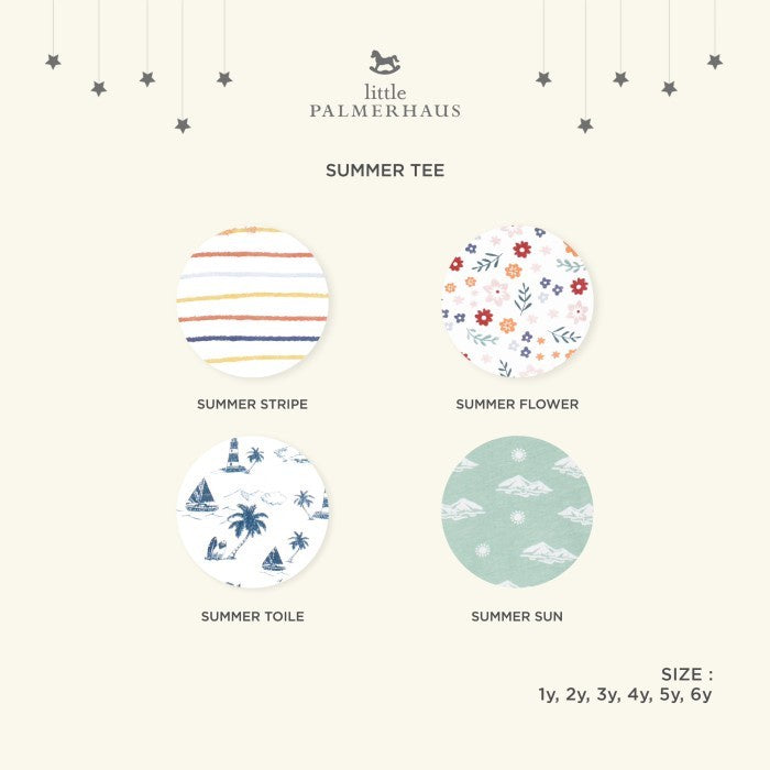 Little Palmerhaus - Summer Tee / Kaos Anak / Atasan Anak 1-6Y