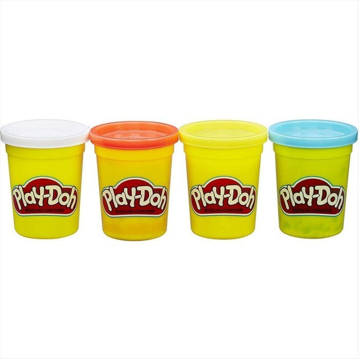 Play Doh Playdoh Starter Set 4 Pack 16 Oz Colors, Sweet, Wild